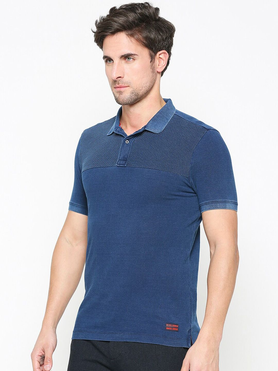 Being Human Polo Collar Casual T-shirt