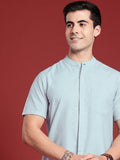 Anouk Self Design Textured Casual Shirt