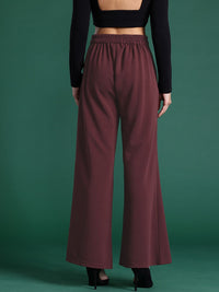 DressBerry Women Pleated Wide Leg Trousers