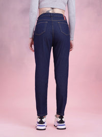 DressBerry Women High-Rise Stretchable Mom Fit Jeans