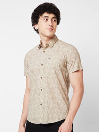 SPYKAR Floral Opaque Printed Cotton Casual Shirt