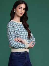 DressBerry Self Design Pullover
