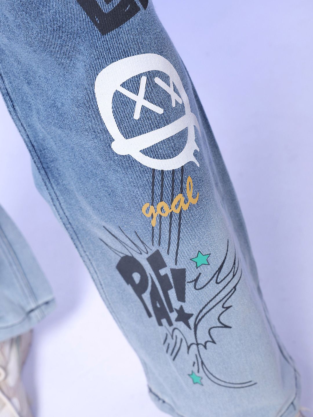 Jeans Cotton Cotton Fit Fit Fit Santai