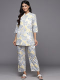 Libas Printed Ethnic Tunic with Trousers