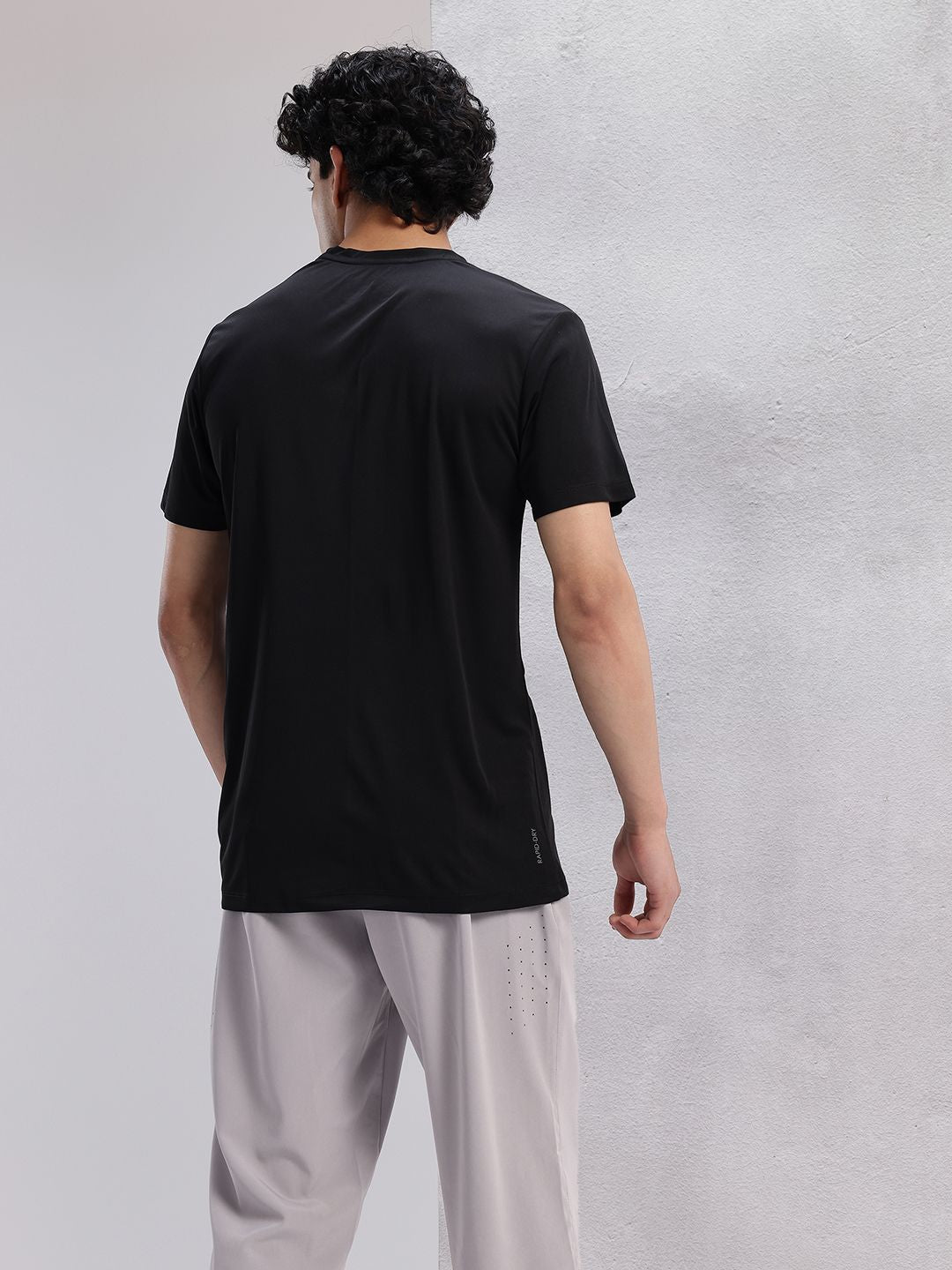 HRX by Hrithik Roshan Men Typography Printed Rapid-Dry Training T-shirt