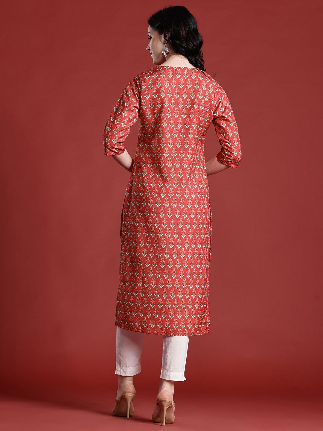 Anouk Women Floral Printed Kurta