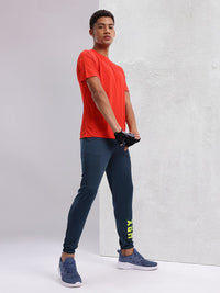 HRX by Hrithik Roshan Men Typography Print Rapid-Dry Training Joggers