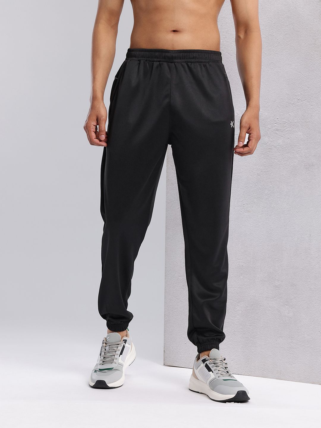 HRX by Hrithik Roshan Men Contrast Piping Rapid-Dry Running Joggers