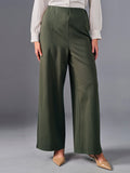 AND Women Flared Parallel Trousers