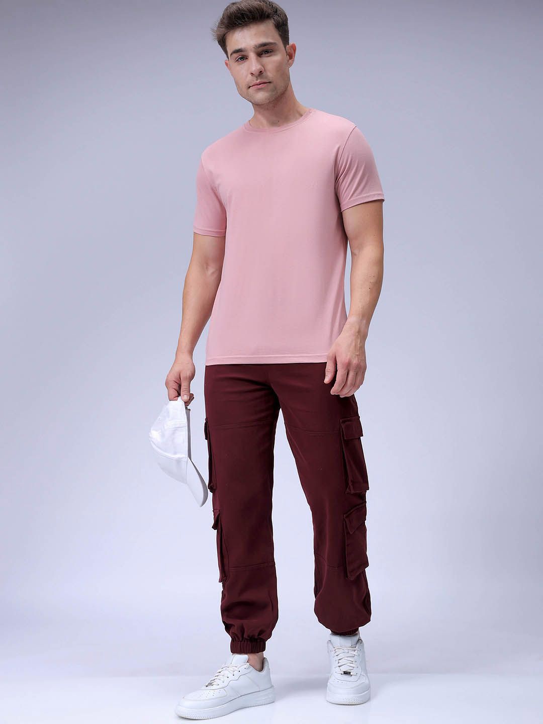 The Indian Garage Co Men Cargos Trousers