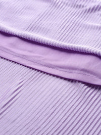 all about you Accordion Pleated A-Line Midi Dress