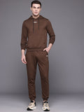 HRX by Hrithik Roshan Typography Printed Hooded Lifestyle Tracksuit