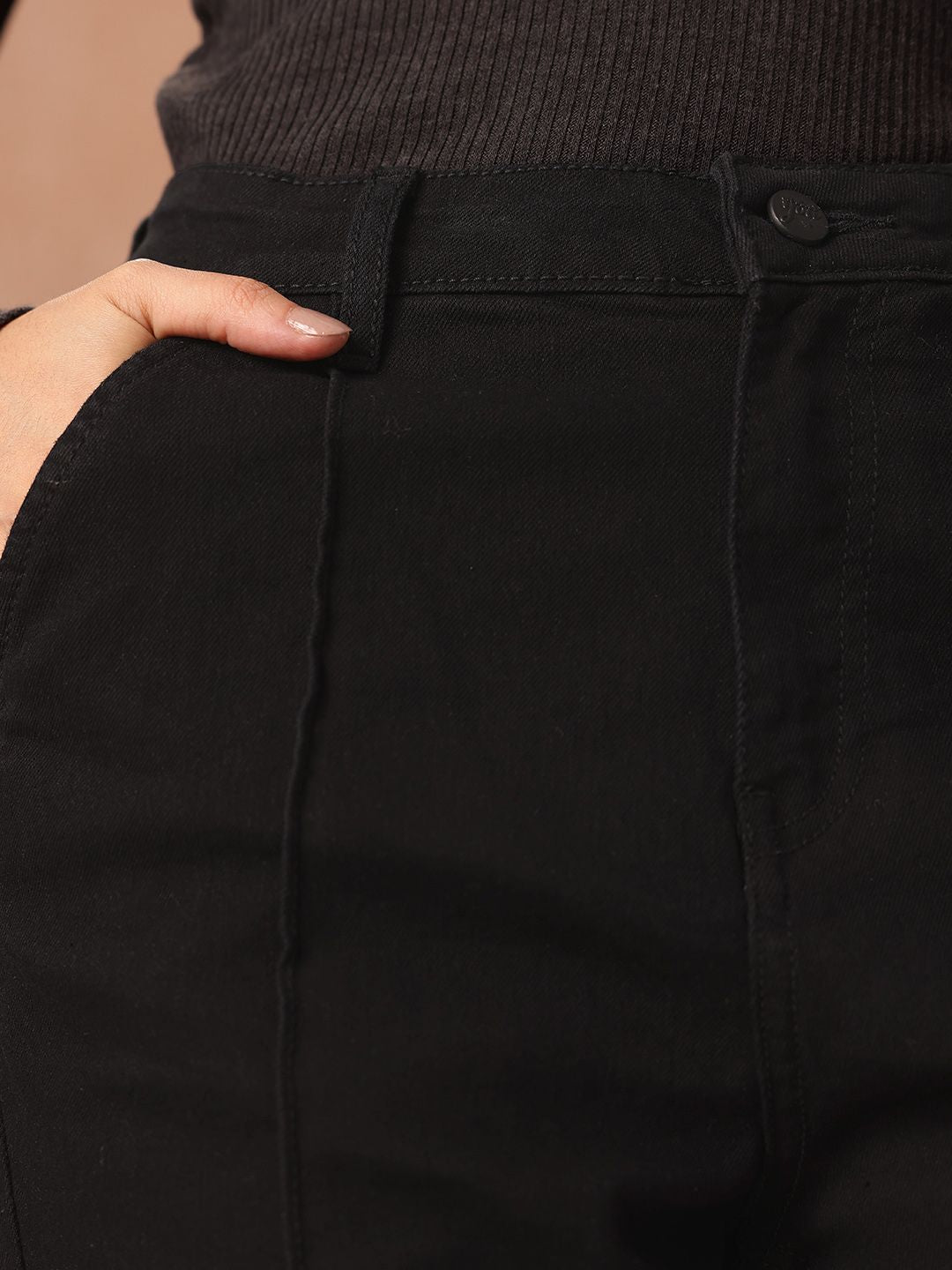 all about you Women Slim Bootcut High-Rise Stretchable Jeans