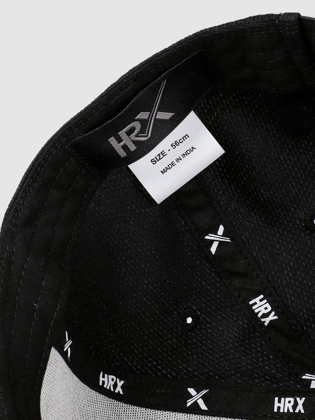 HRX by Hrithik Roshan Unisex Black Snapback Cap