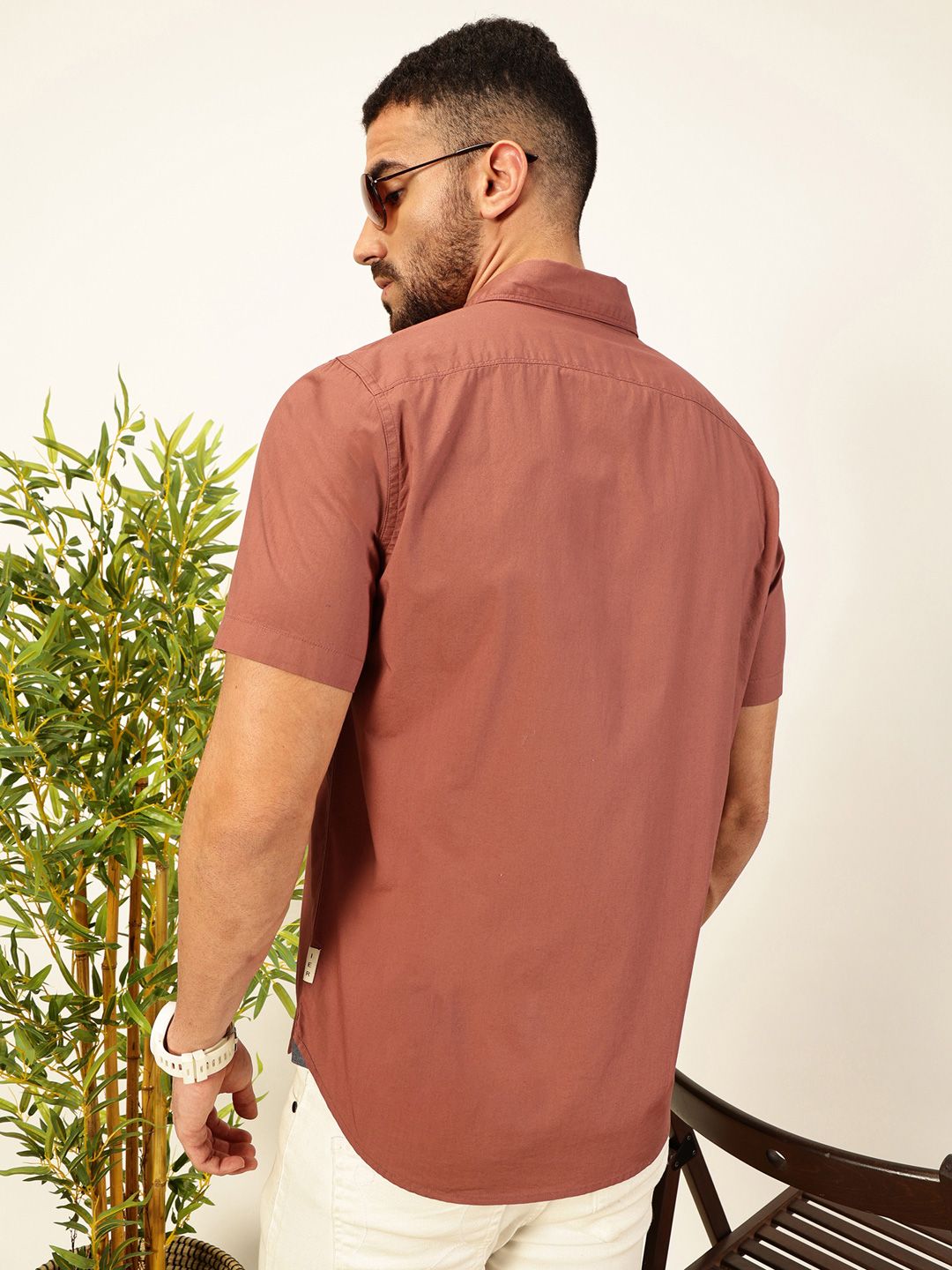 Thomas Scott Men Premium Opaque Casual Shirt