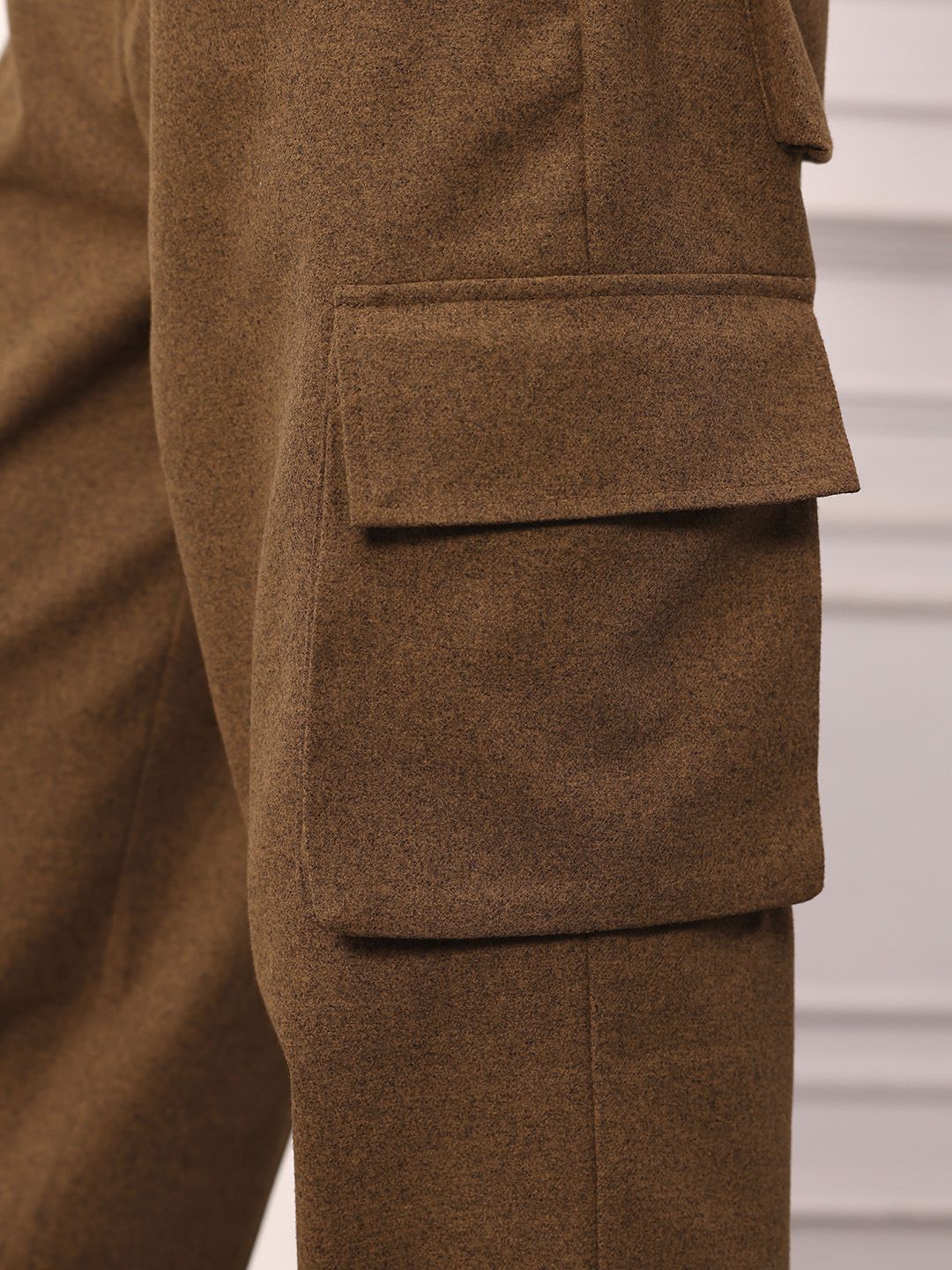 Mr Bowerbird Men Oversized Fit Pleated Cargos