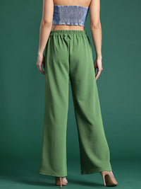 DressBerry Women Pleated Wide Leg Trousers