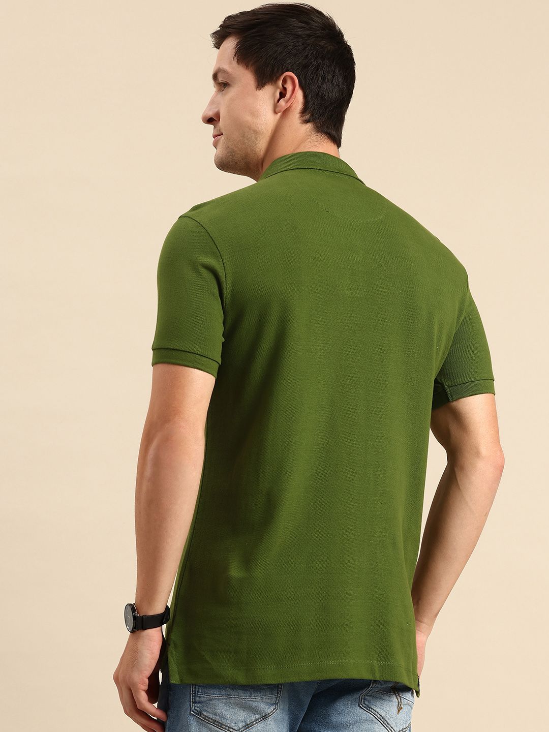 Being Human Pure Cotton Polo Collar Casual T-shirt