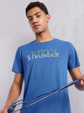 HRX by Hrithik Roshan Typography Printed Rapid-Dry Training T-shirt