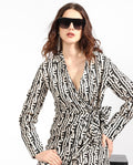 RAREISM Typography Printed Gathered Cotton Shirt Dress