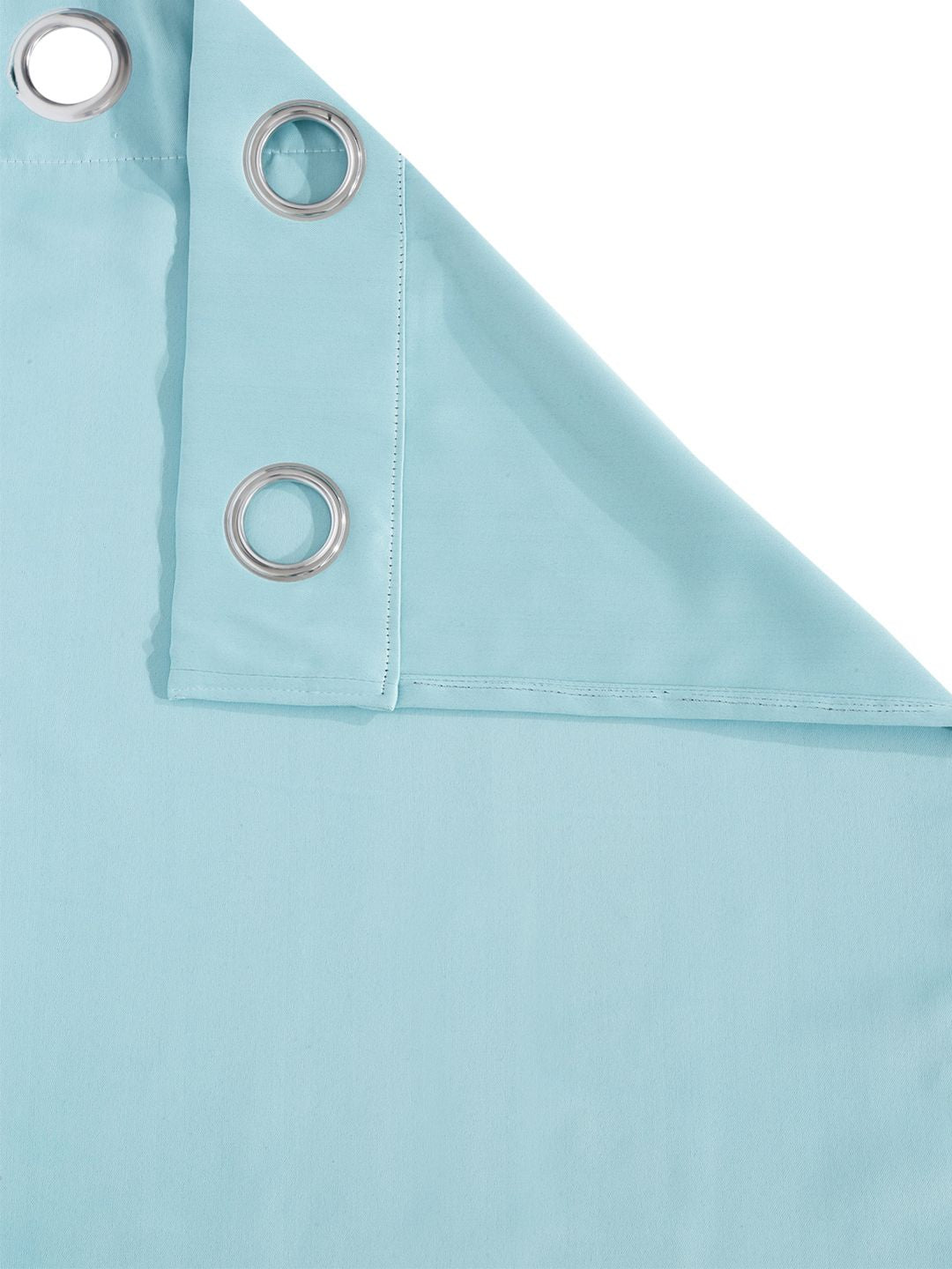 Cortina Blue 2 Pieces Black Out Window Curtains