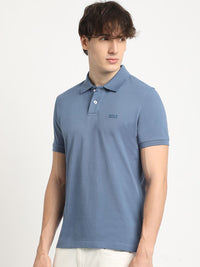 THE BEAR HOUSE Polo Collar Pure Cotton T-shirt
