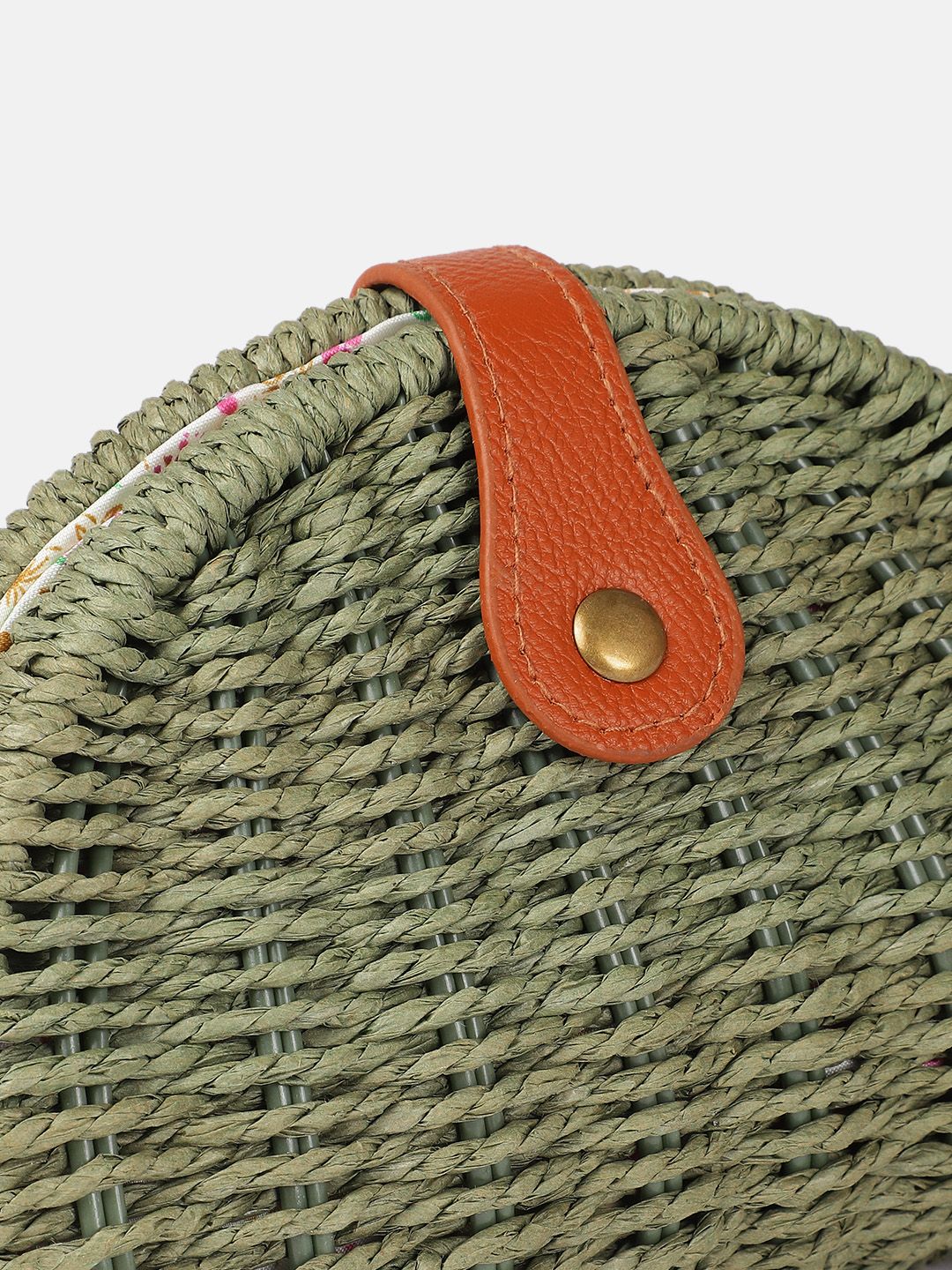 DressBerry Self Design Structured Sling Bag