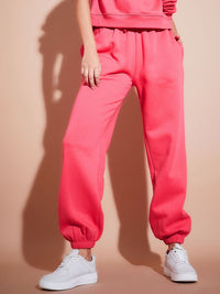 SASSAFRAS BASICS Women Relaxed Fit Fleece Joggers