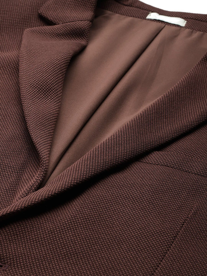 Park Avenue Slim Fit Single-Breasted Semiformal Blazer