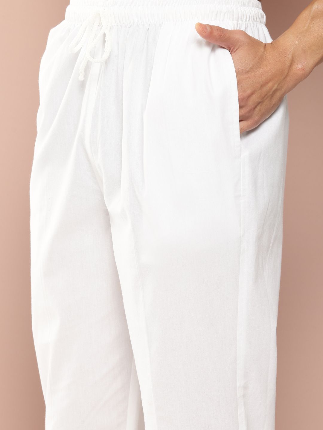 See Designs Embroidered Sequinned Chanderi Silk Kurta with Pyjamas