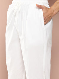 See Designs Embroidered Sequinned Chanderi Silk Kurta with Pyjamas