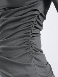 DressBerry Ruched One Shoulder Top