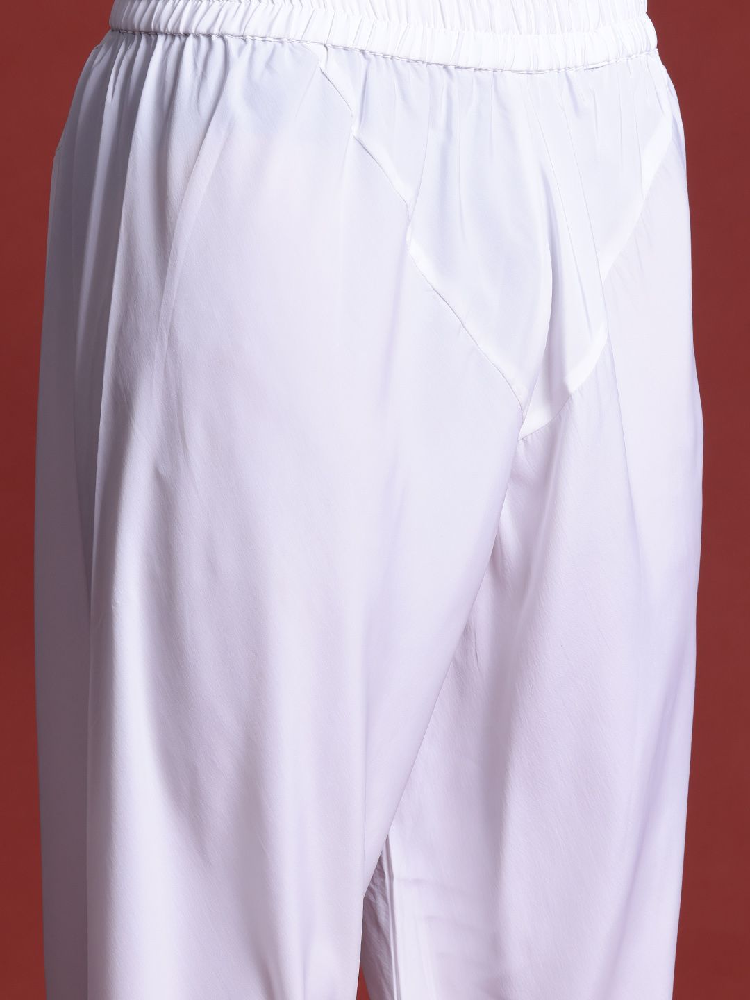 Anouk Woven Design Regular Kurta With Pyjamas