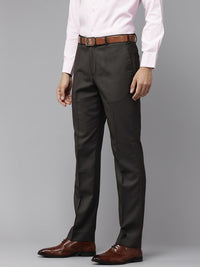Park Avenue Men Checked Smart Fit Formal Trousers