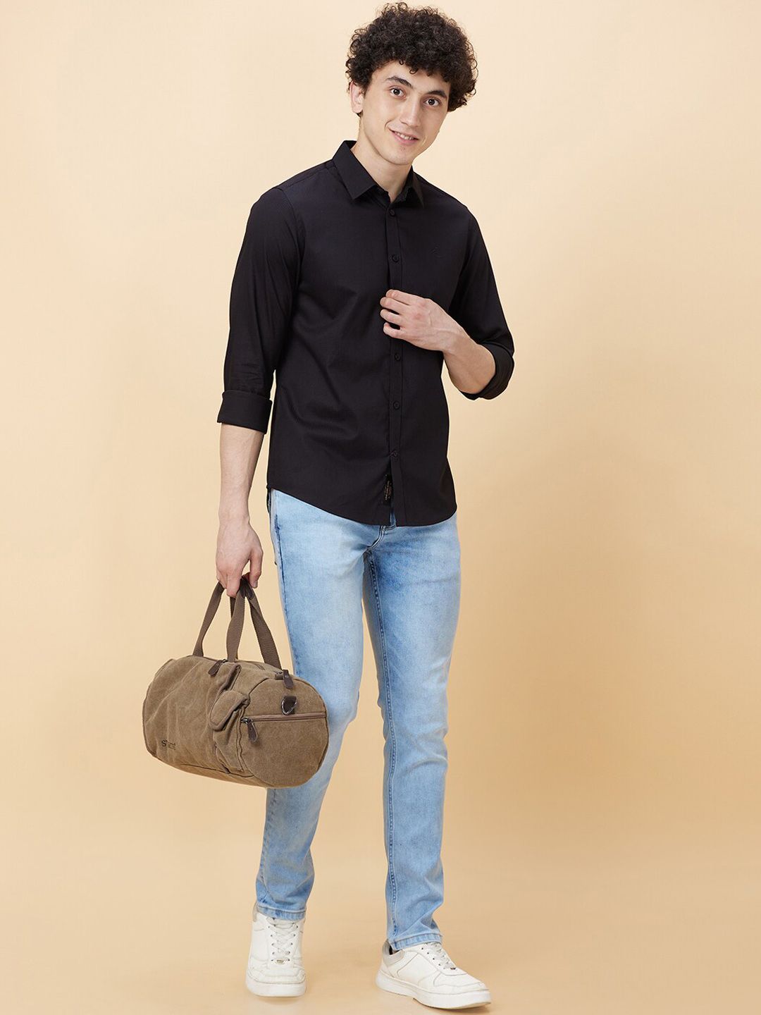 Being Human Men Skinny Fit Light Fade Jeans