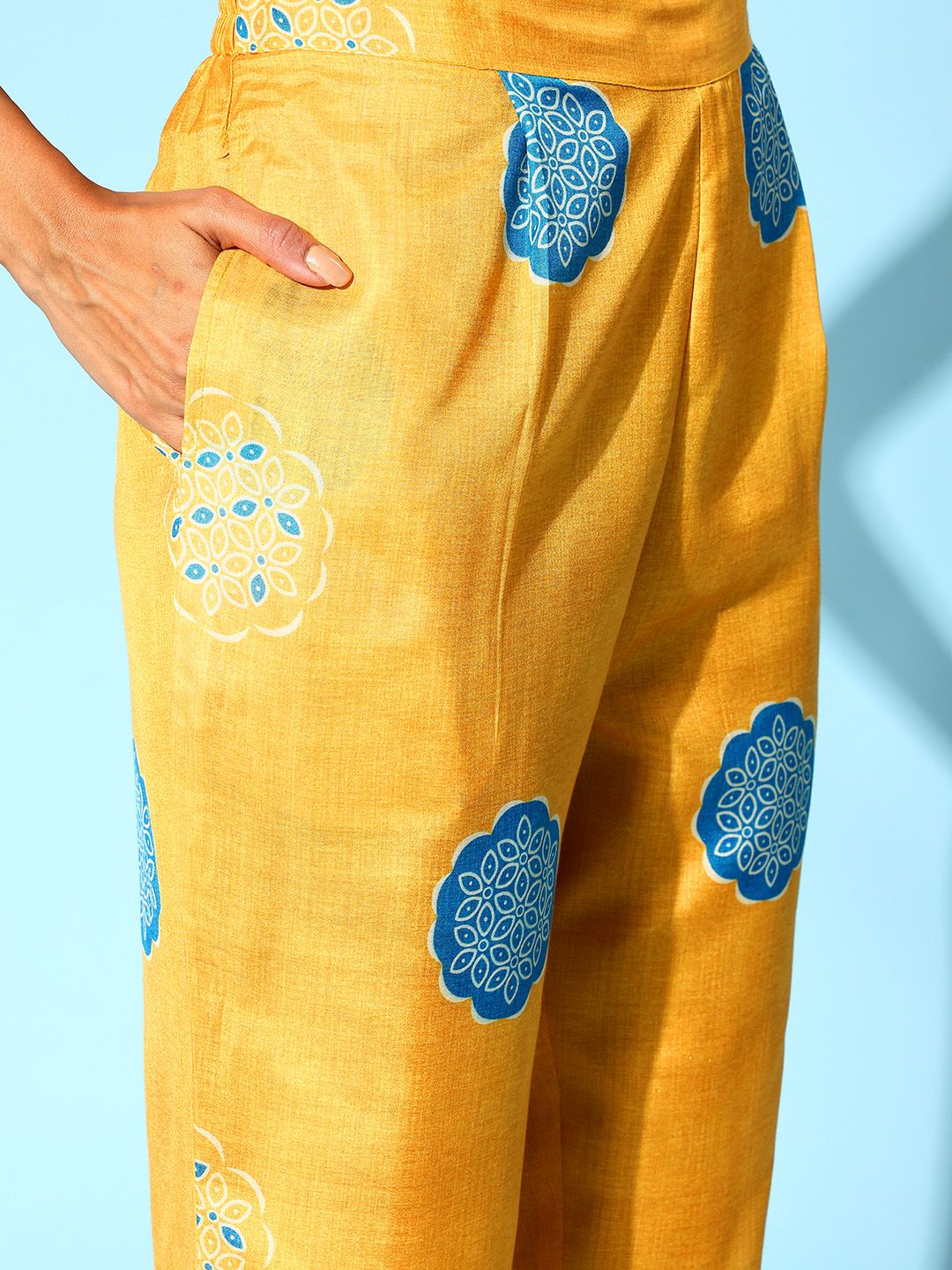 Indo Era Women Geometric Printed Co-Ords Set