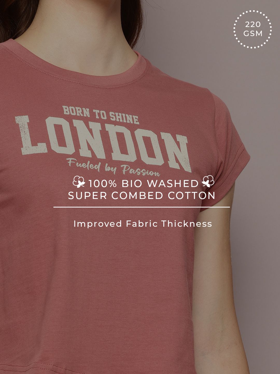 DILLINGER Women Regular Cropped Varsity Printed Tshirt