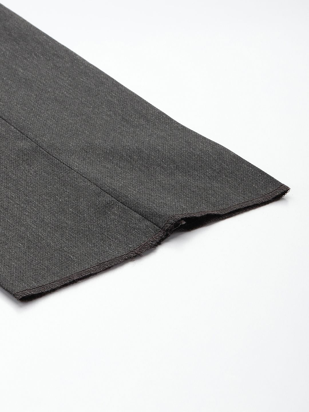 Raymond Men Textured Slim Fit Formal Trousers