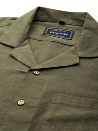 DENNISON Men Smart Opaque Casual Shirt