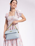DressBerry Textured Structured Handheld Bag