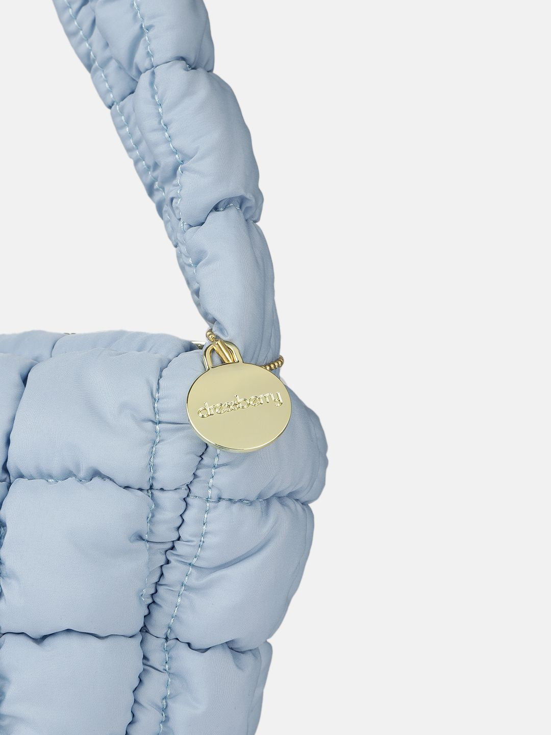 DressBerry Self Design Structured Shoulder Bag with Quilted Detail