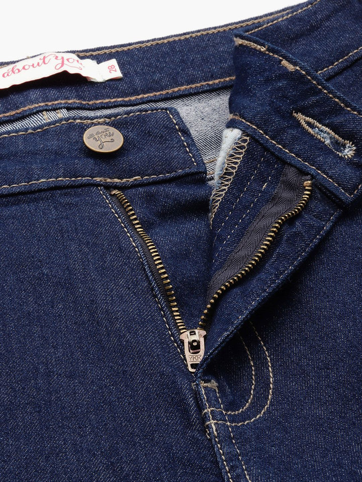 all about you Women Slim Bootcut Fit High-Rise Stretchable Jeans