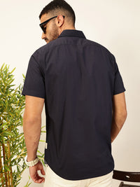 Thomas Scott Men Premium Solid Casual Shirt