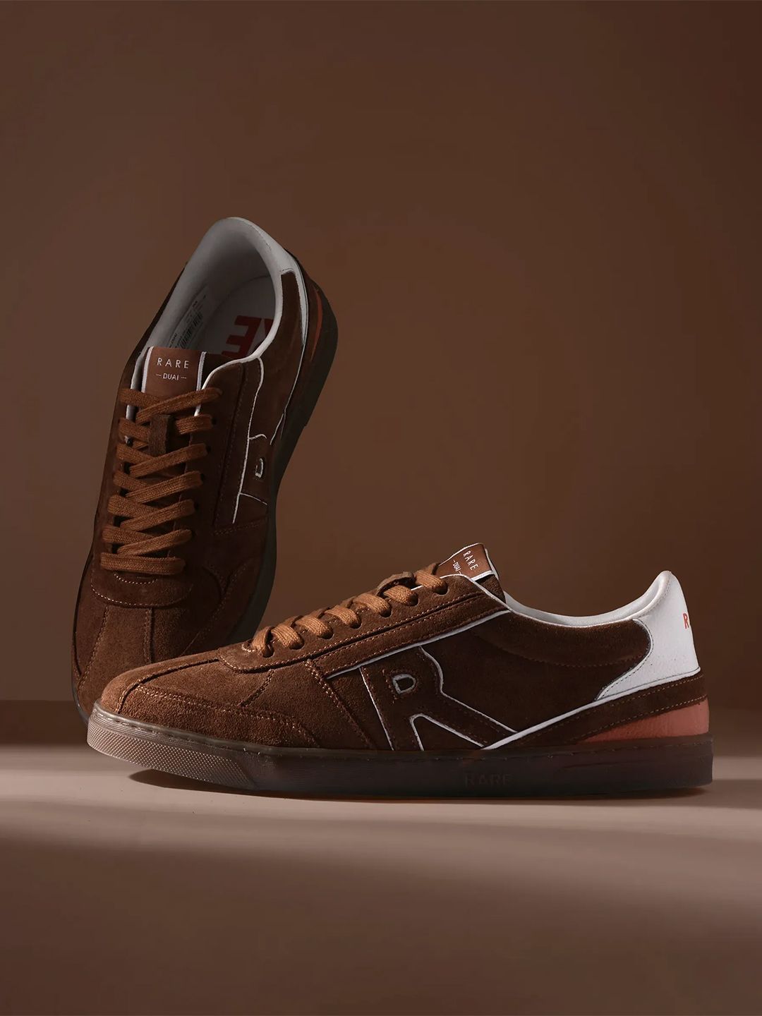 RARE RABBIT Men Suede Sneakers