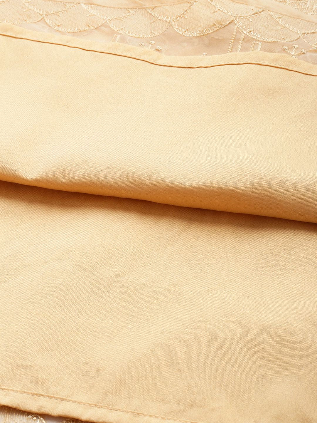 House of Pataudi Floral Embroidered Mandarin Collar Sequinned Jashn Kurta