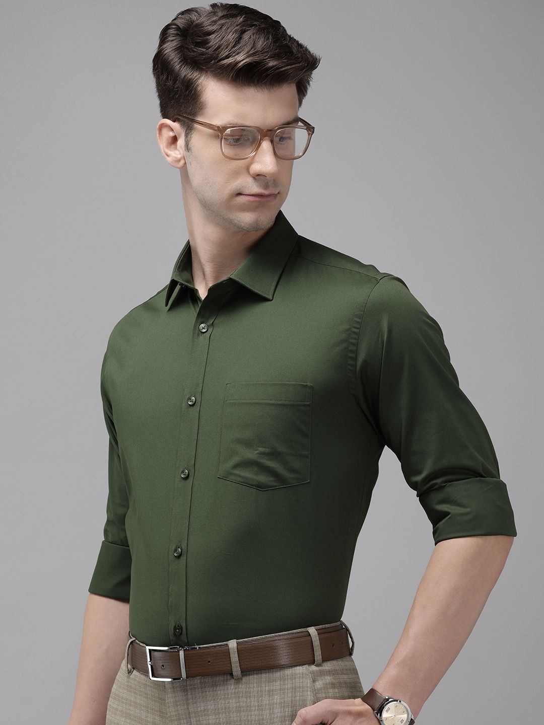 Park Avenue Slim Fit Formal Shirt