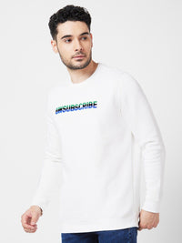 SPYKAR Typography Printed Sweatshirt