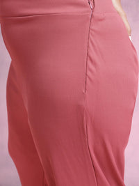 DressBerry Women Plus Size Rib Knit Trousers