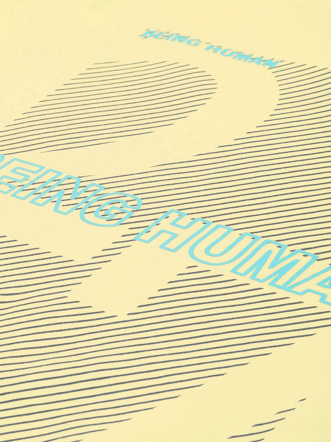 Being Human Brand Logo Printed Pure Cotton T-shirt