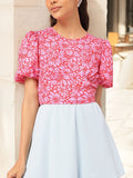 DressBerry Girly Glam Pastel Top